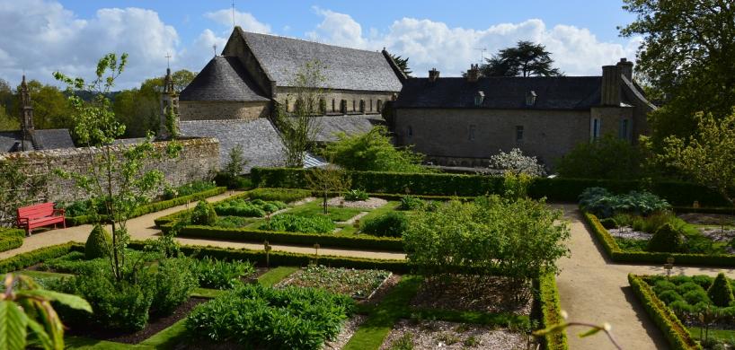 Les jardin de l’abbaye de Daoulas